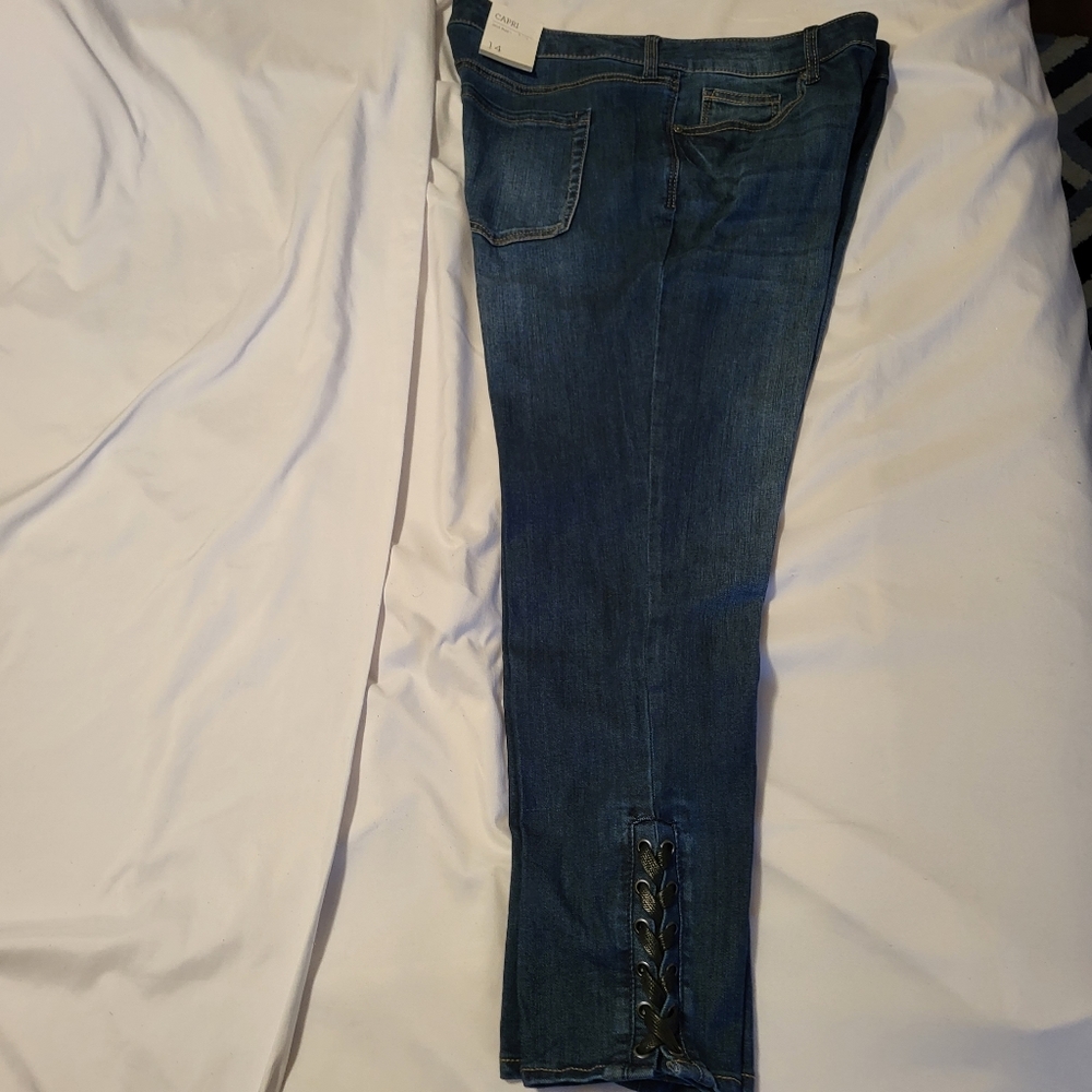 Style and company, Capri , blue Jean